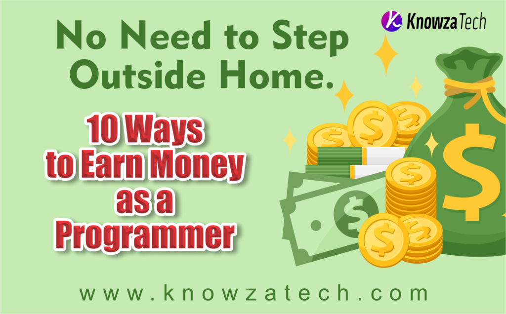 10 Ways to Earn Money Online as a Programmer