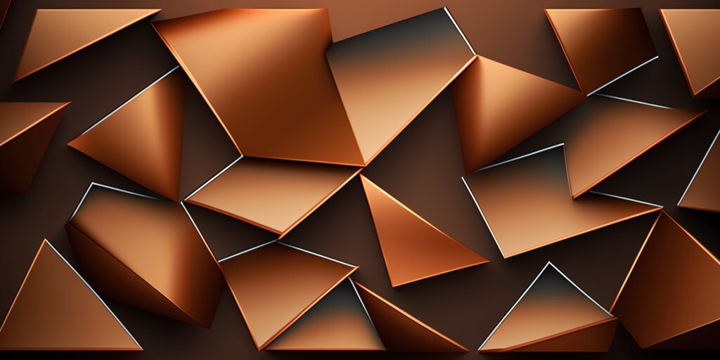 golden brown  Wallpaper polygonal background